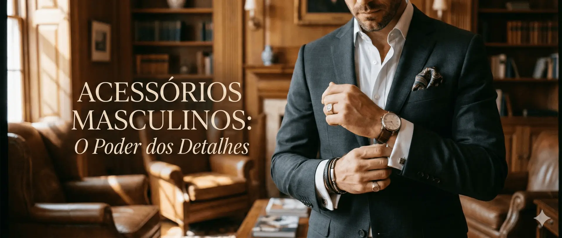 A Importância dos Acessórios no Estilo Masculino