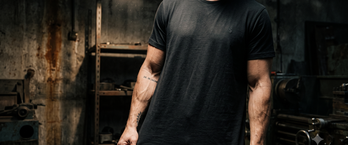 Camiseta algodão egípicio