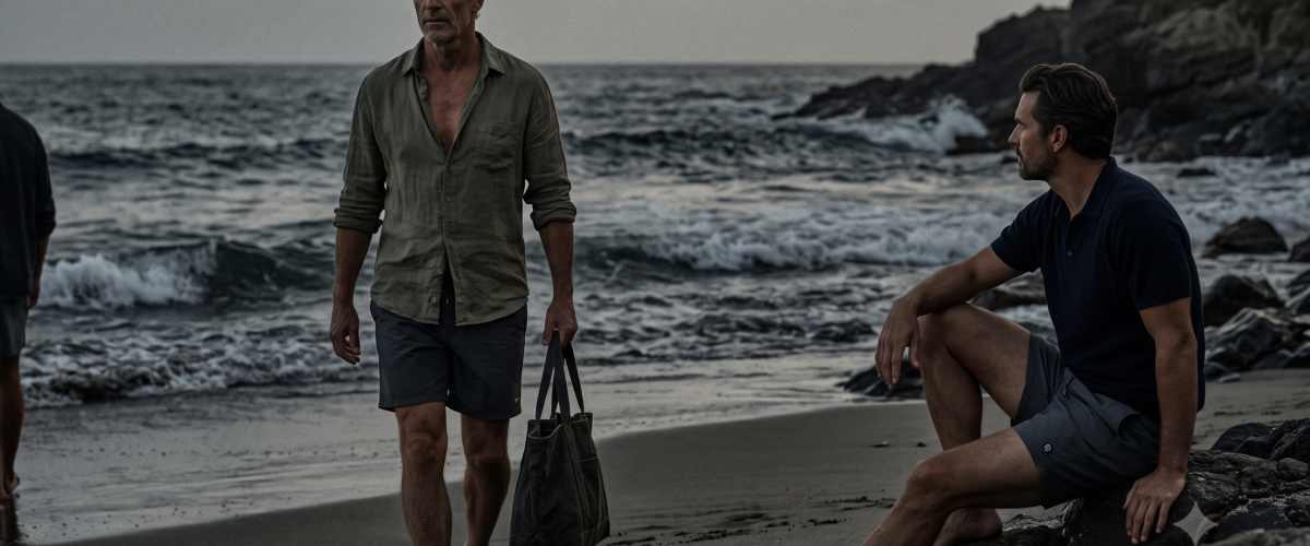 Looks Masculinos de Praia Conforto e Estilo à Beira-Mar