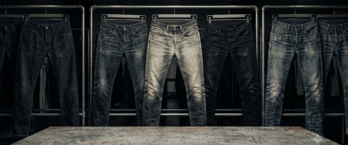 tipos de lavagem de calça jenas